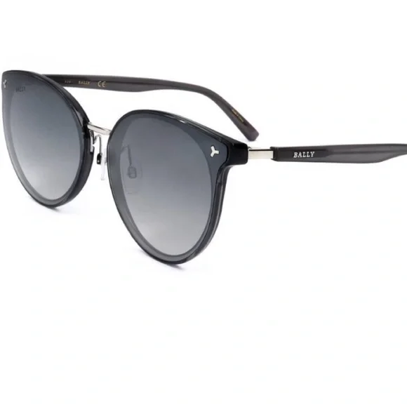 BALLY Sunglasses Model made in Italy full set Bally Browline Sunglasses BY0090D 52N Gold/Havana 55mm  main image 3
